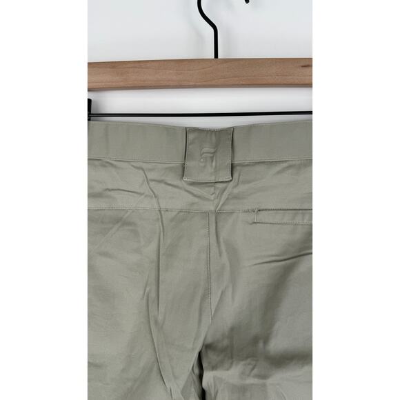 Fabletics The High Side Chino Short Mens Size 35 Fresh Taupe New Performance - Picture 10 of 14